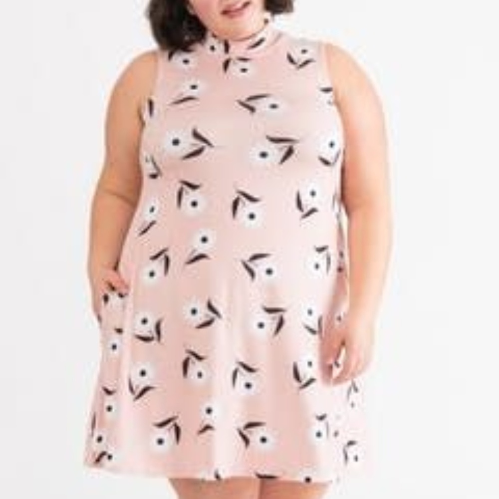 Agnes and Dora Mock Neck Swing Tank